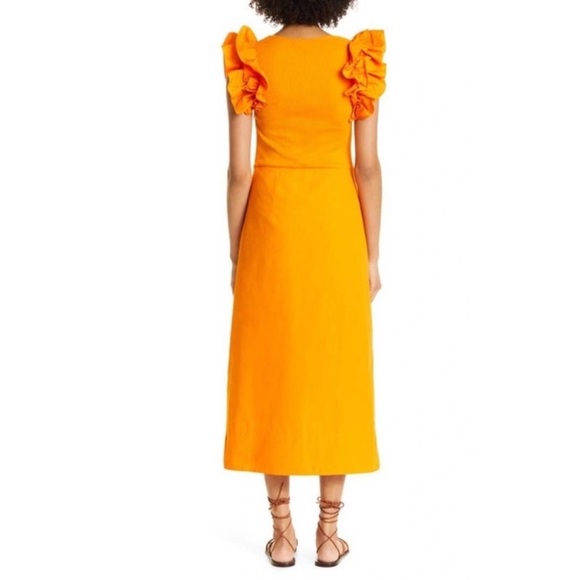 Ulla Johnson Isabella Dress in Marigold - Picture 2 of 14